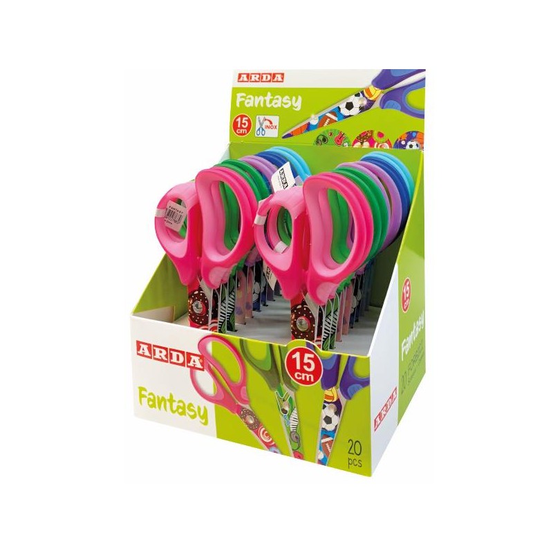 FORBICE ARDA FANTASY ESPOSITORE 20PZ