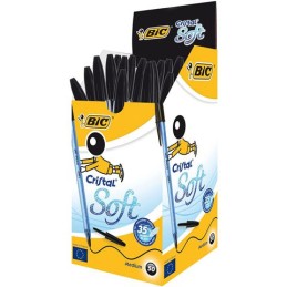 PENNE BIC CRISTAL SOFT NERO...