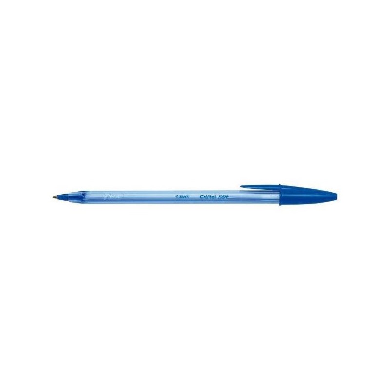 PENNE BIC CRISTAL SOFT BLU CF.50